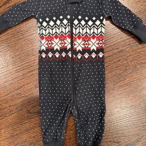 Hanna Andersson Holiday/Christmas pjs - size 50 (0-3 months)